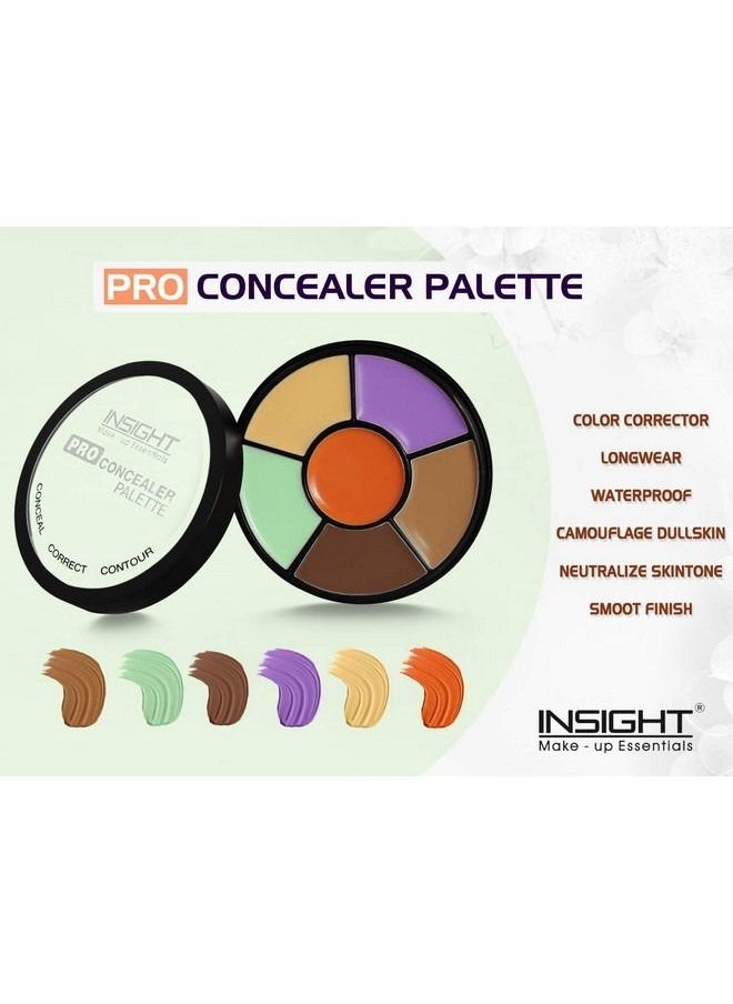 Cosmetics Pro Natural Powder Concealer Palette Corrector 15gm