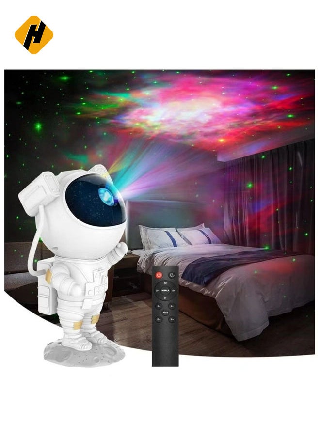 Kids Star Projector Night Light Ksera Astronaut LED Projection Lamp for Bedroom, Starry Night Light Projector with Timer, Remote Control and 360°Adjustable Head Angle