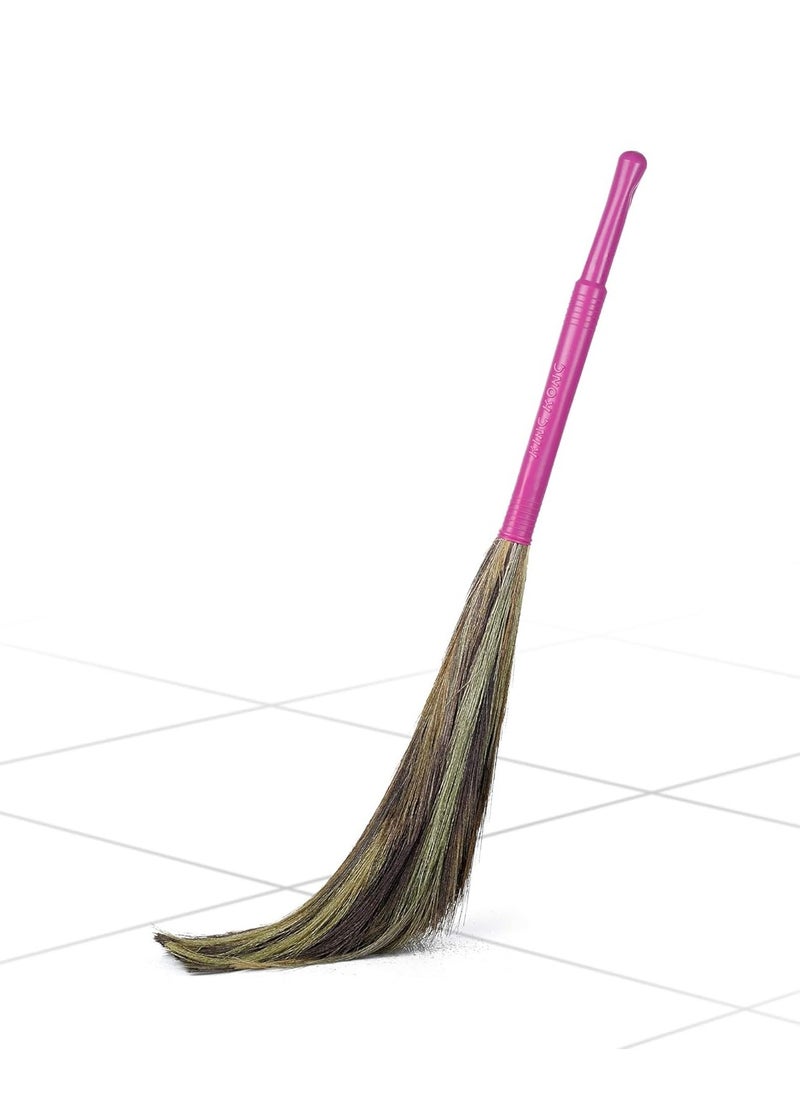 Gala King Kong Grass Floor Broom - Pack Of 1, Pink