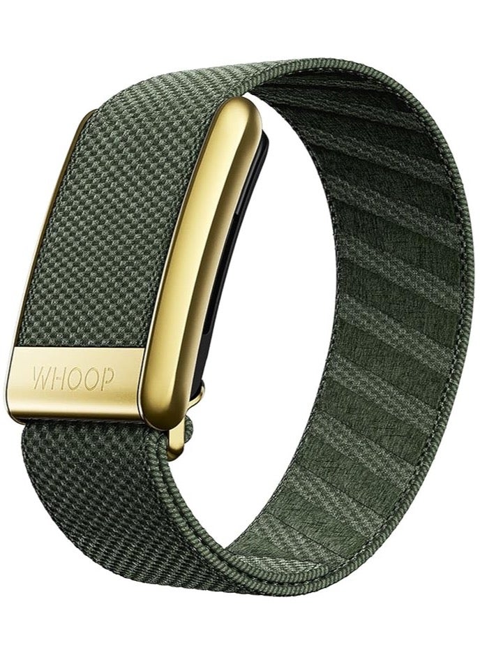 Ultra-Soft SuperKnit Luxe Accessory Wristband 4.0 for Ultimate Comfort, Style and All-Day Wear, Compatible with 4.0 Wearable Health, Fitness & Activity Tracker Ivy/Gold