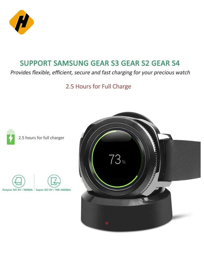 Samsung Gear S3 Charger, Bebetter Wireless Qi Charging Dock for Samsung Gear S3 Classic/Frontier Smartwatch (Also fit for Gear S2)