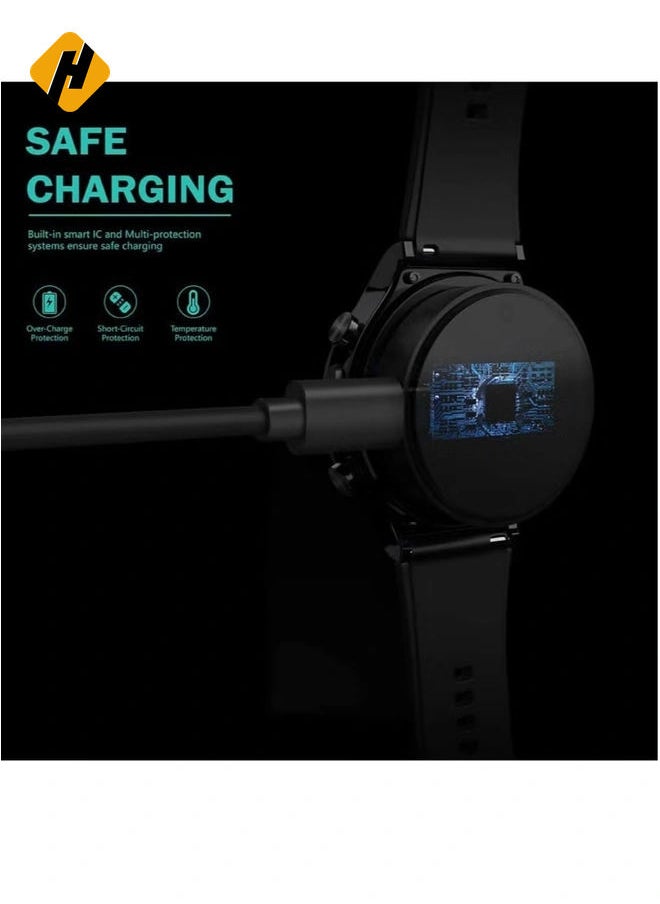 Magnetic USB Charging Cable, 3.3ft Compatible with Huawei GT2 PRO, GT2 ECG