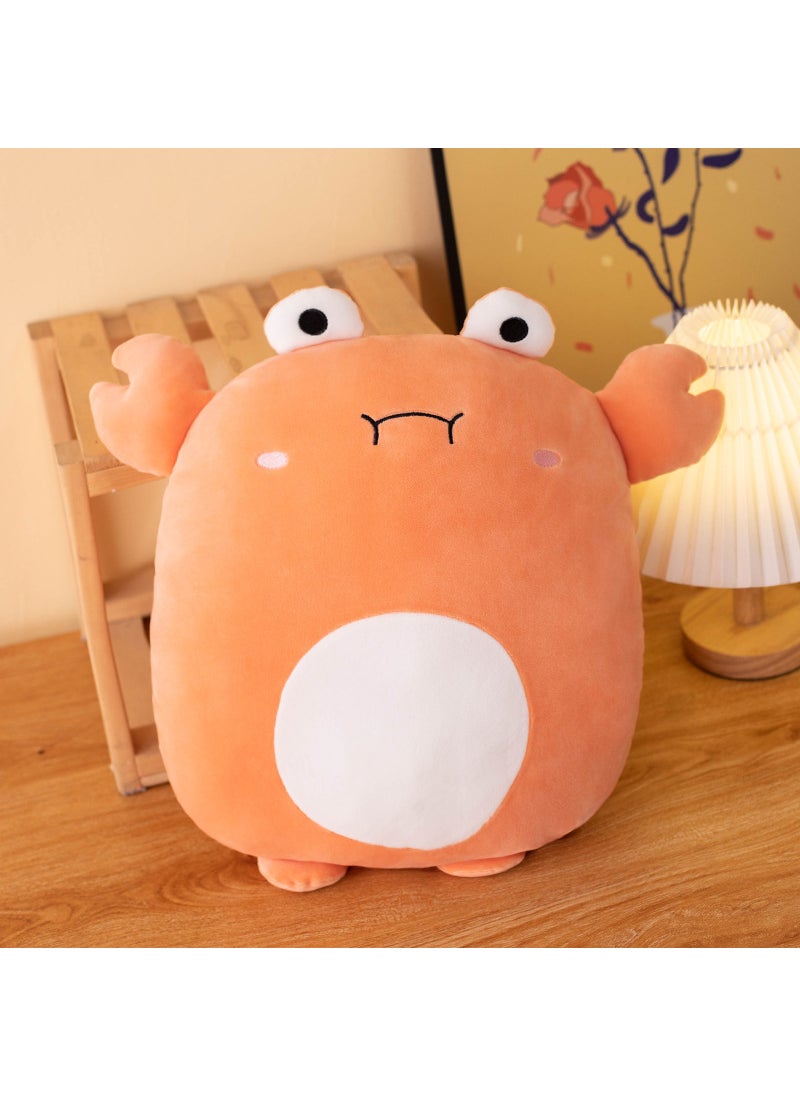 Embroidered Plush Cartoon Pillow Cushion Crab