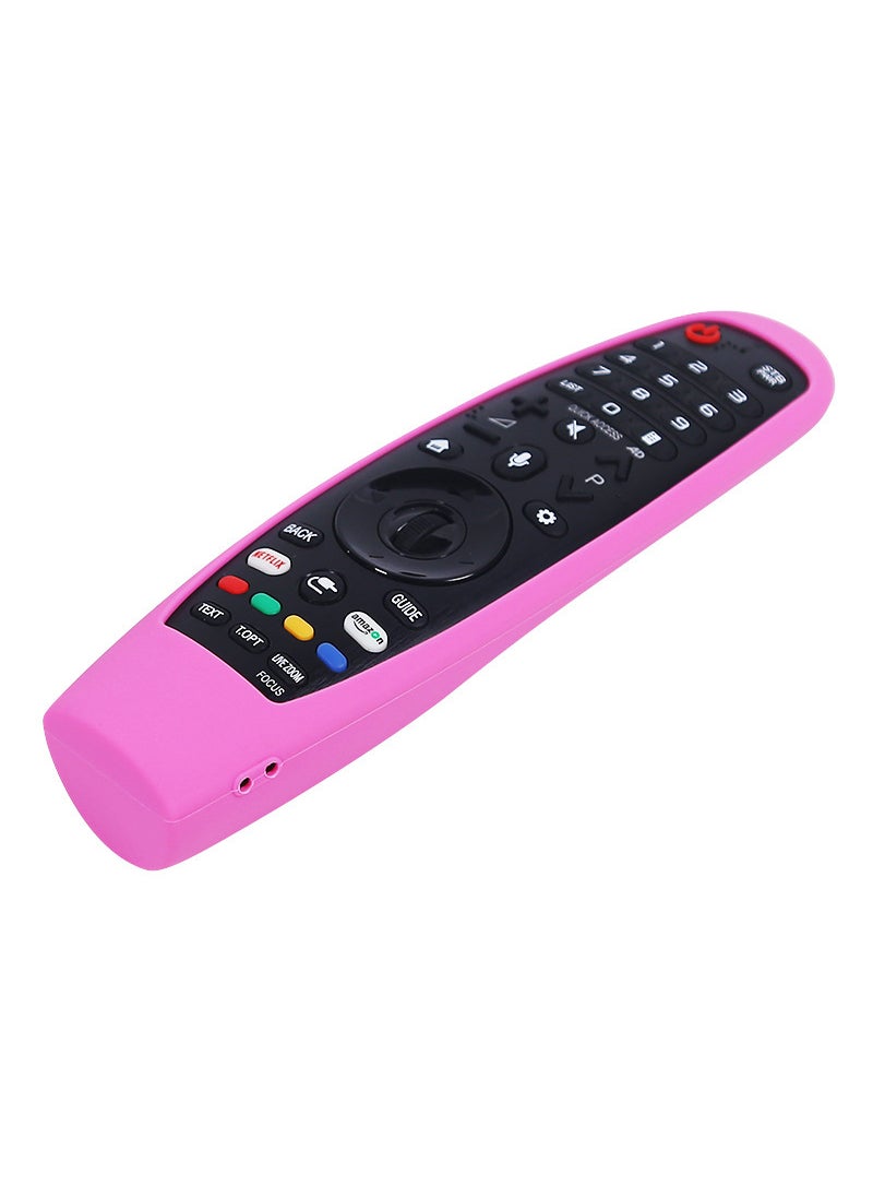 1 x 5 pcs LG AN-MR19BA TV Silicone Glow Protective Cover Pink