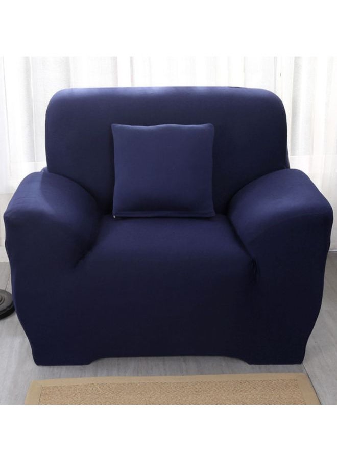 Simple Style Solid Pattern Sofa Slipcover Blue 90 - 140cm