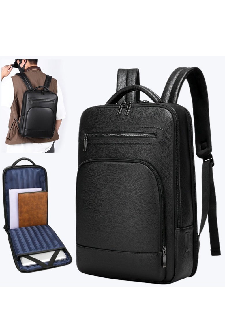 Sturdy Commuter Backpack for Work, 15.6 inch Laptop Bag for Men Women Working Business Traveling GYM