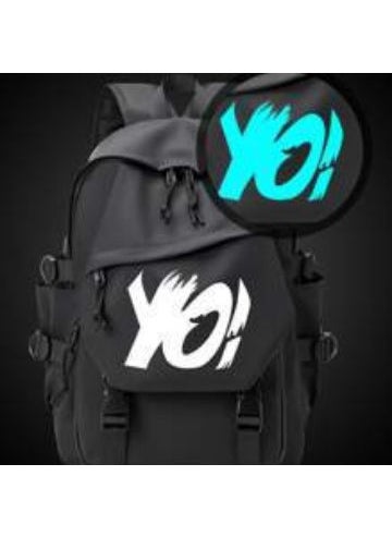 2023 Reflective Fashion College Backpack YOI