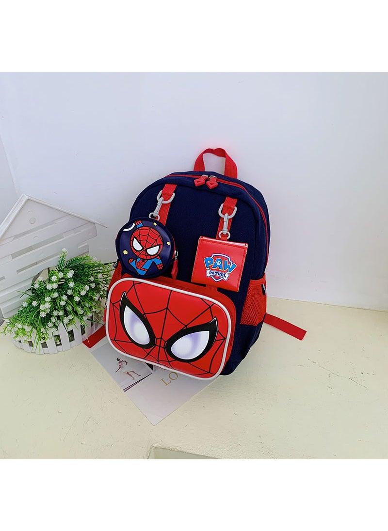 Kids Backpack Paw Patrol Cartoon for Ages 3-7 Spider-Man