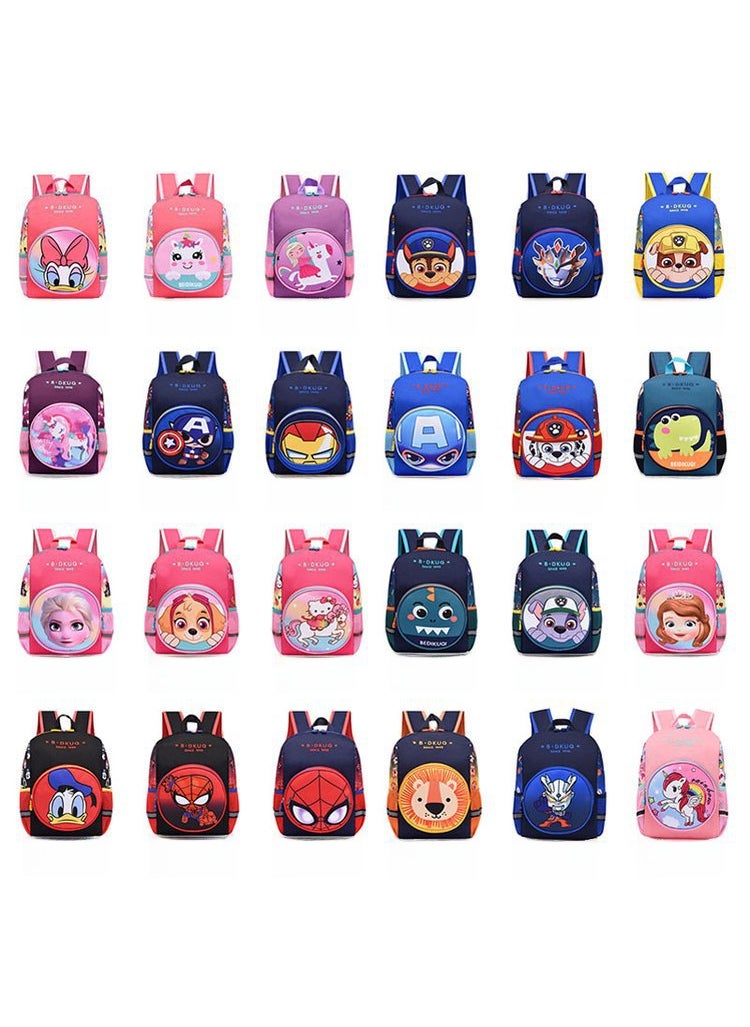 Large Capacity Kids Nylon Backpack with Paw Patrol and KT Cat Designs Contact online customer service