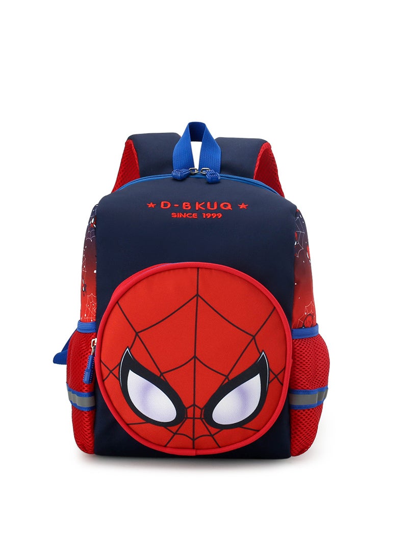 Large Capacity Kids Nylon Backpack with Paw Patrol and KT Cat Designs 2095-Red-Spider-Man