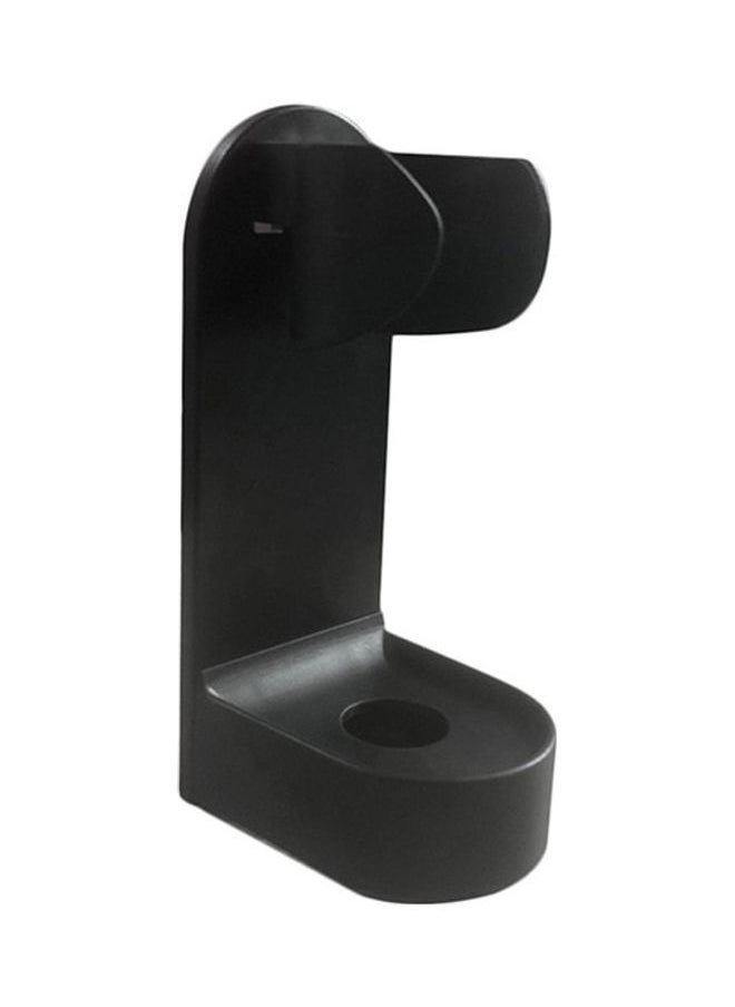 Electric Toothbrush Wall-Mounted Holder Black 9.7x4.7x3.3cm