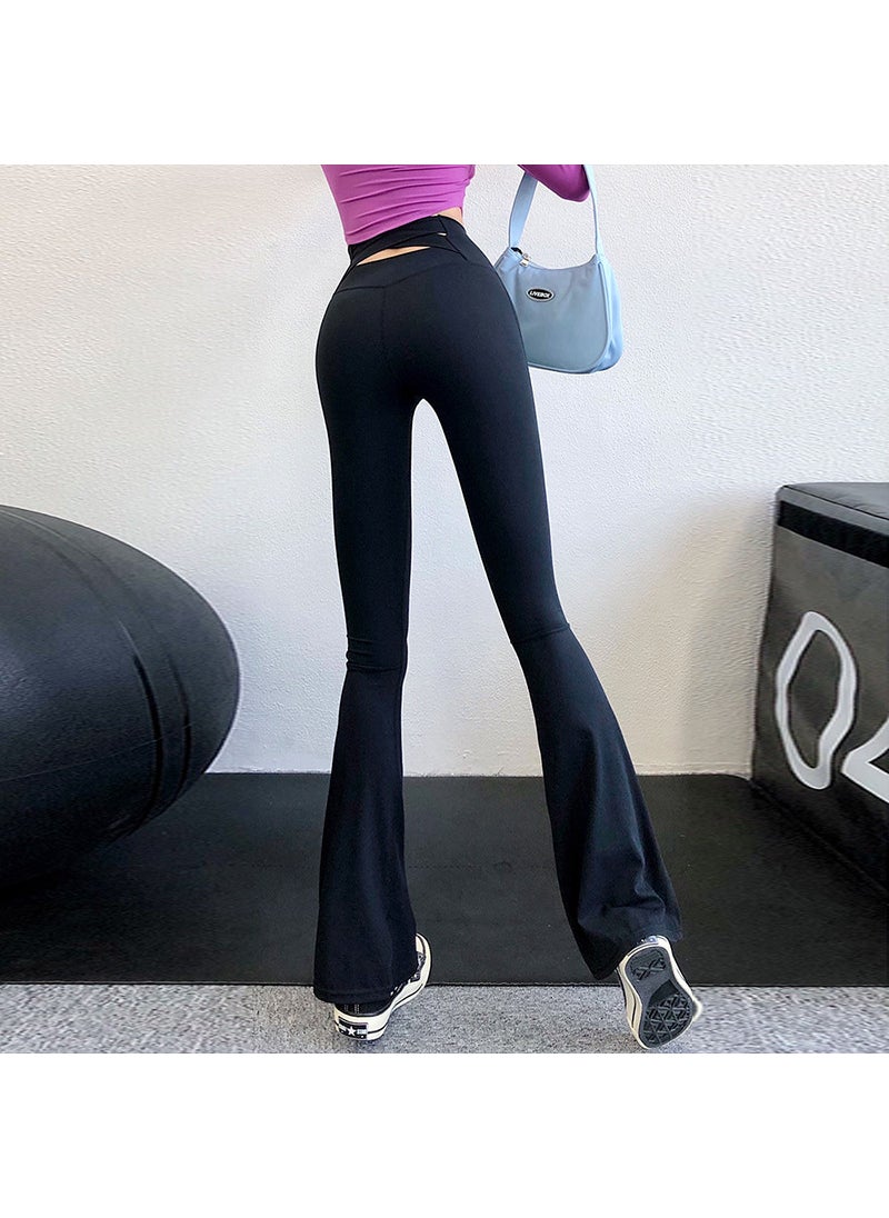 High Waist Slimming Yoga Pants for Women Black