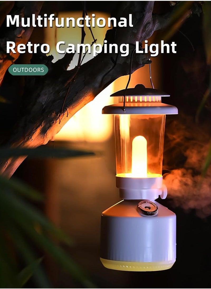 Humidifier Vintage Lantern with Lamp Aromatherapy Diffuser