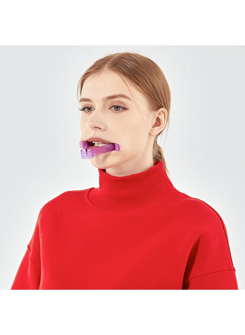 Jawline Exerciser Facial Fitness Chewing Trainer Purple