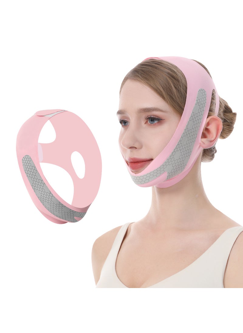 V-Face Slimming Lift Mask for Sleep 027 pink graphene model