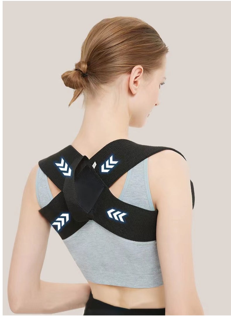 Shoulder and neck correction strap