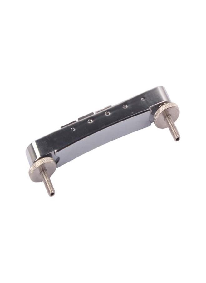 LP Bridge Tune O Matic Bridge Adjustable Chrome Plated Guitar Bridge for Guitars Musical Replacement Accessory