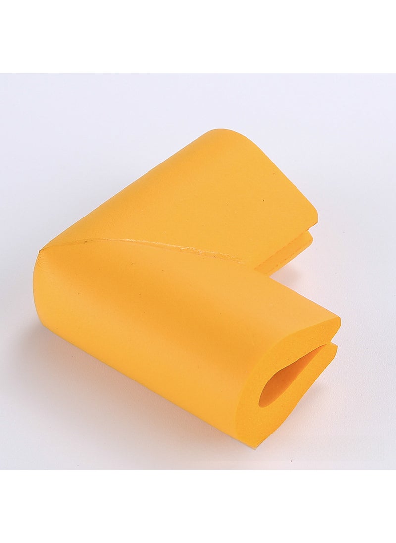 1 x 5 pcs U-shaped Corner Protector Child Safety Cushion Orange Red