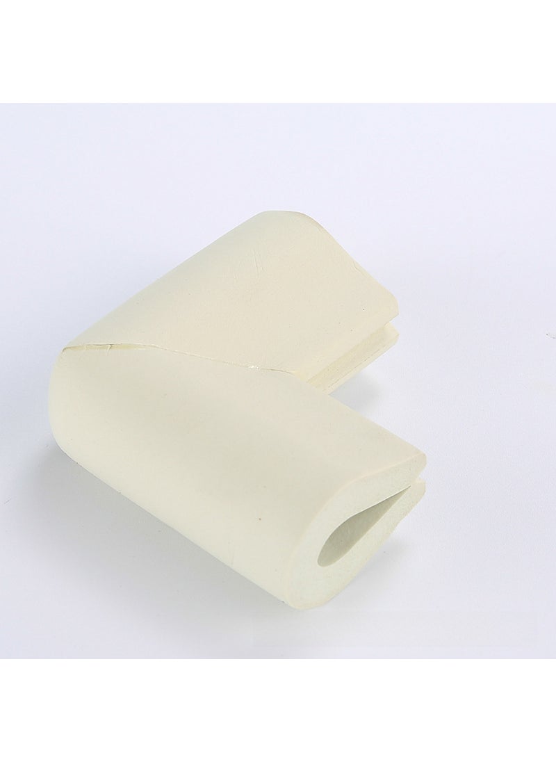 1 x 5 pcs U-shaped Corner Protector Child Safety Cushion White