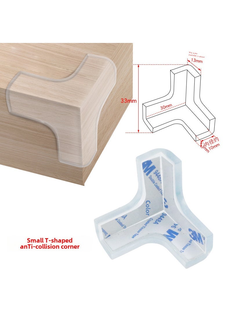 Transparent Thick Baby Safety Corner Guards Small T anti-collision angle