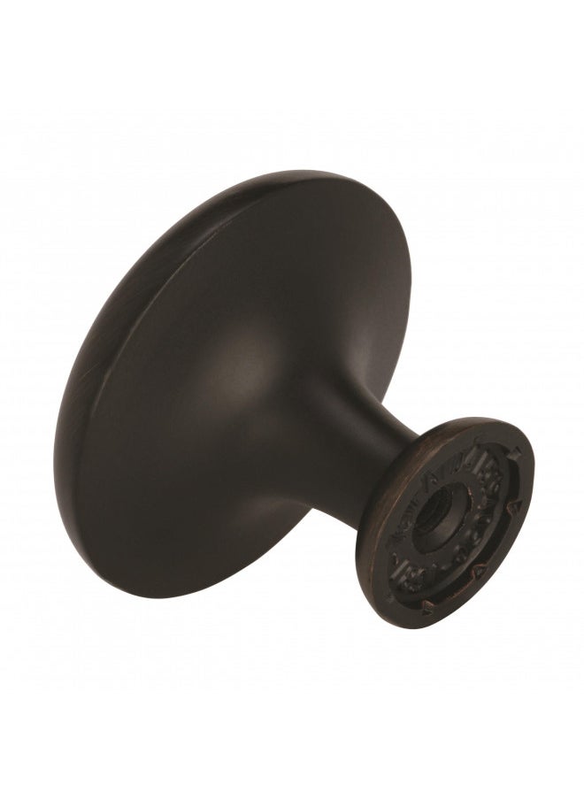 Amerock | Cabinet Knob | Oil Rubbed Bronze | 1-5/16 inch (33 mm) Diameter | Nature'S Splendor | 1 Pack | Drawer Knob | Cabinet Hardware