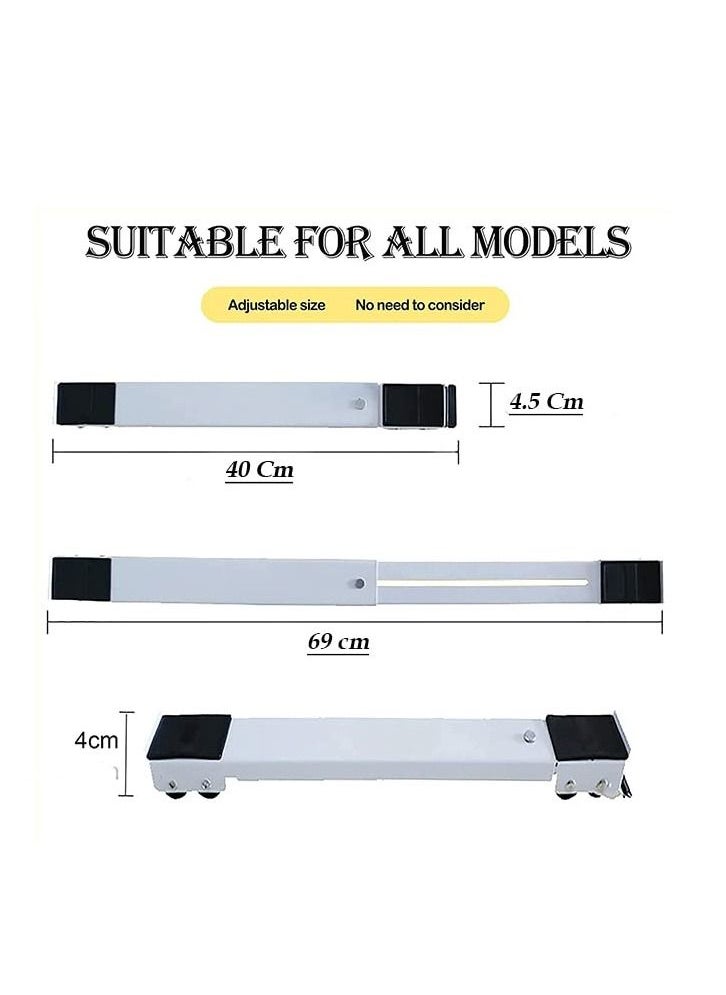 Universal Refrigerator Drum Washing Machine Base Adjustable Movable Stand