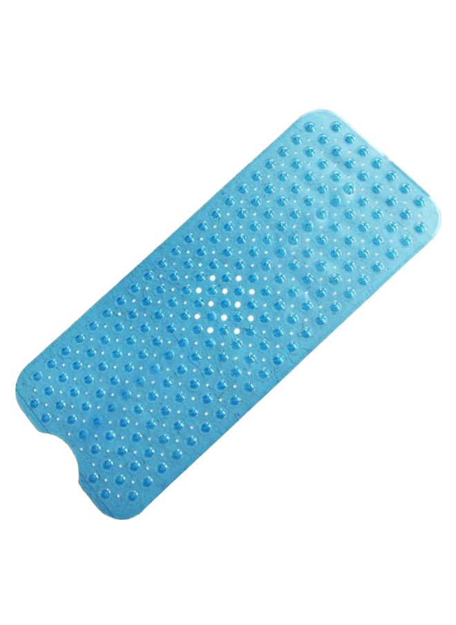 Non-Slip Bath Tub Mat Blue 100 x 40centimeter