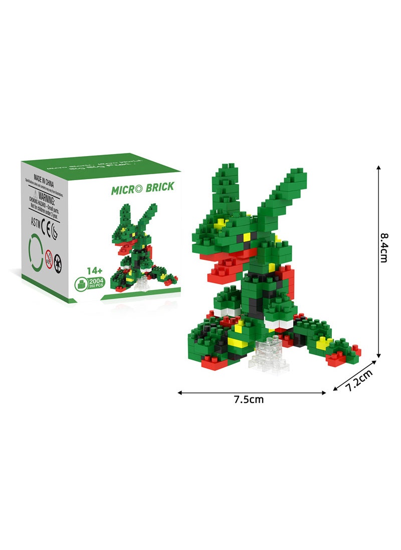 1 x 5 pcs Lepin 8093 Micro Diamond Building Blocks Educational Toy 2004 pyrifoxazole