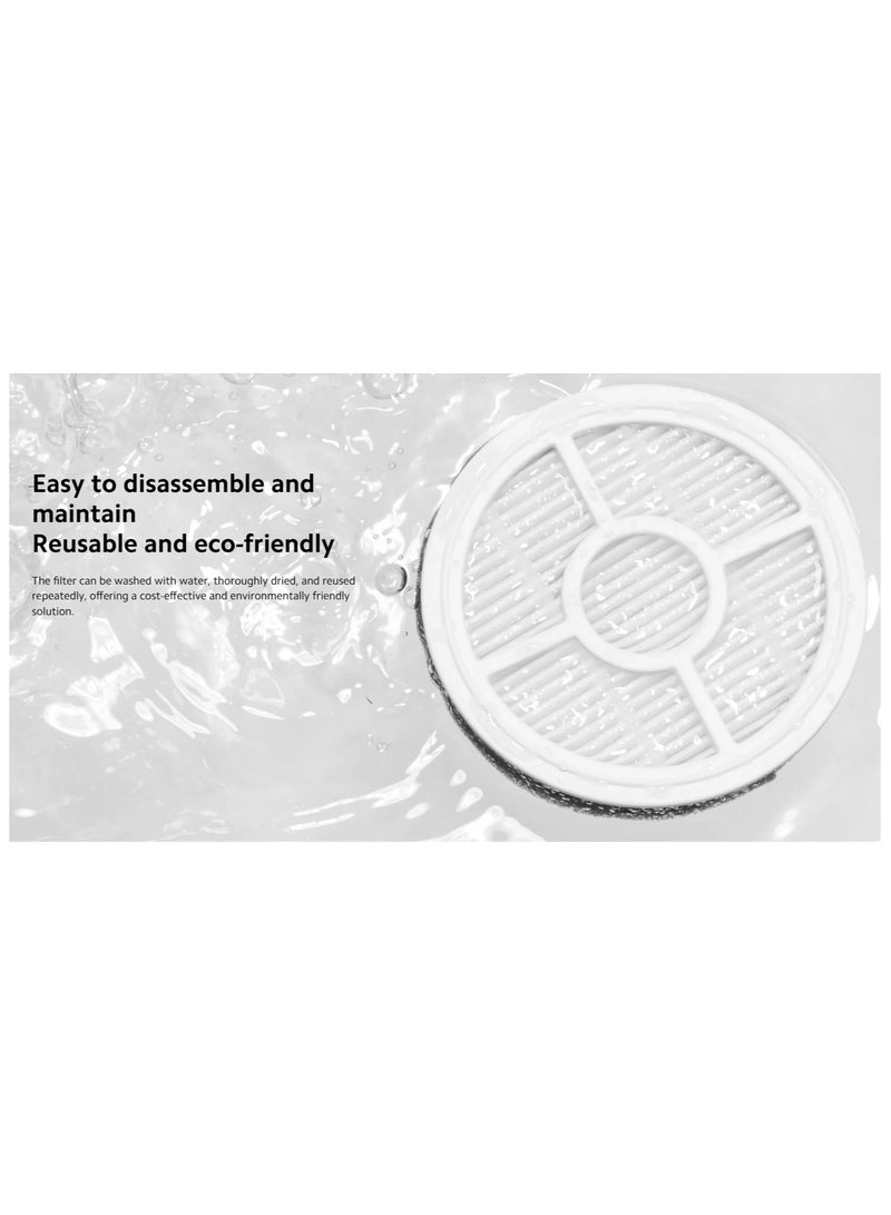 Dust Mite Vacuum Cleaner Pro Filter (2-Pack) | Compatible With Dust Mite Vacuum Cleaner Pro B402HW-LX | B402HW White