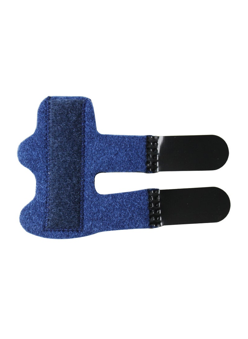 1 x 5 pcs Finger Splint Support Brace for Fracture Dark Blue