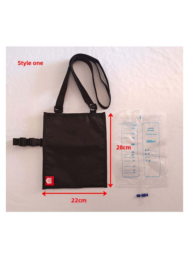 1 x 5 pcs Portable Drainage Bag Holder Style one, square drainage bag use