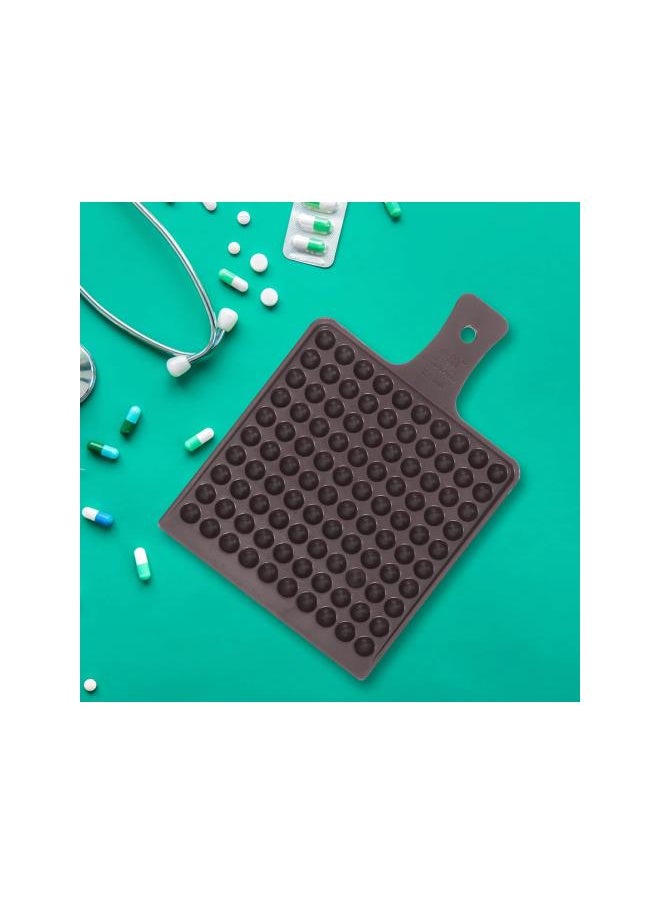 Pill Counting Tray Pill Counters Tablet Counting Plate with Handle Plastic Medicine Dispenser Tray Capsule Holding Tray for Pills Tablets Vitamins