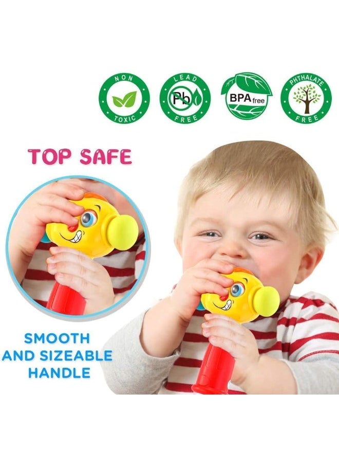 Light & Musical Baby Hammer Toy for 12-18 Months | Fun Toddler Toy with Changeable Eyes, Sound, and Light | Infant Toys for 1 Year Old Boys & Girls