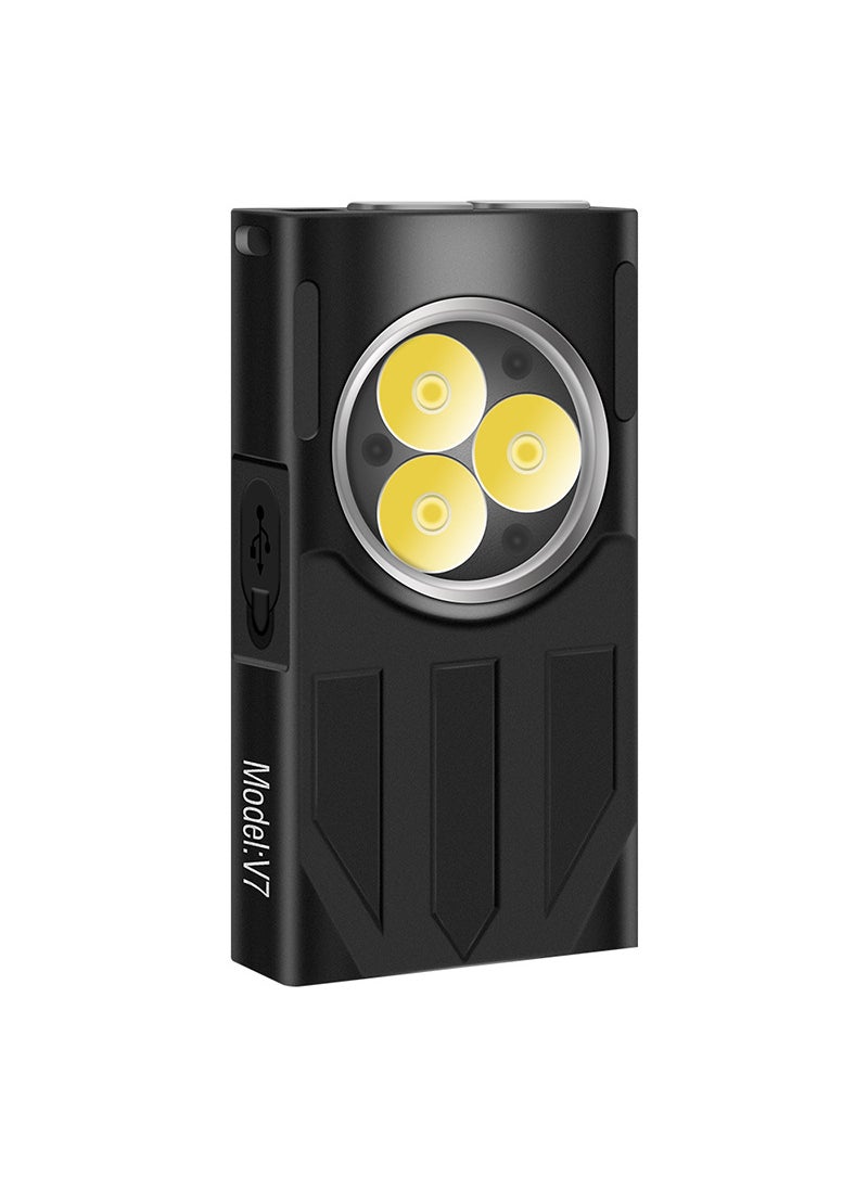 Aluminum Alloy Portable Light Black