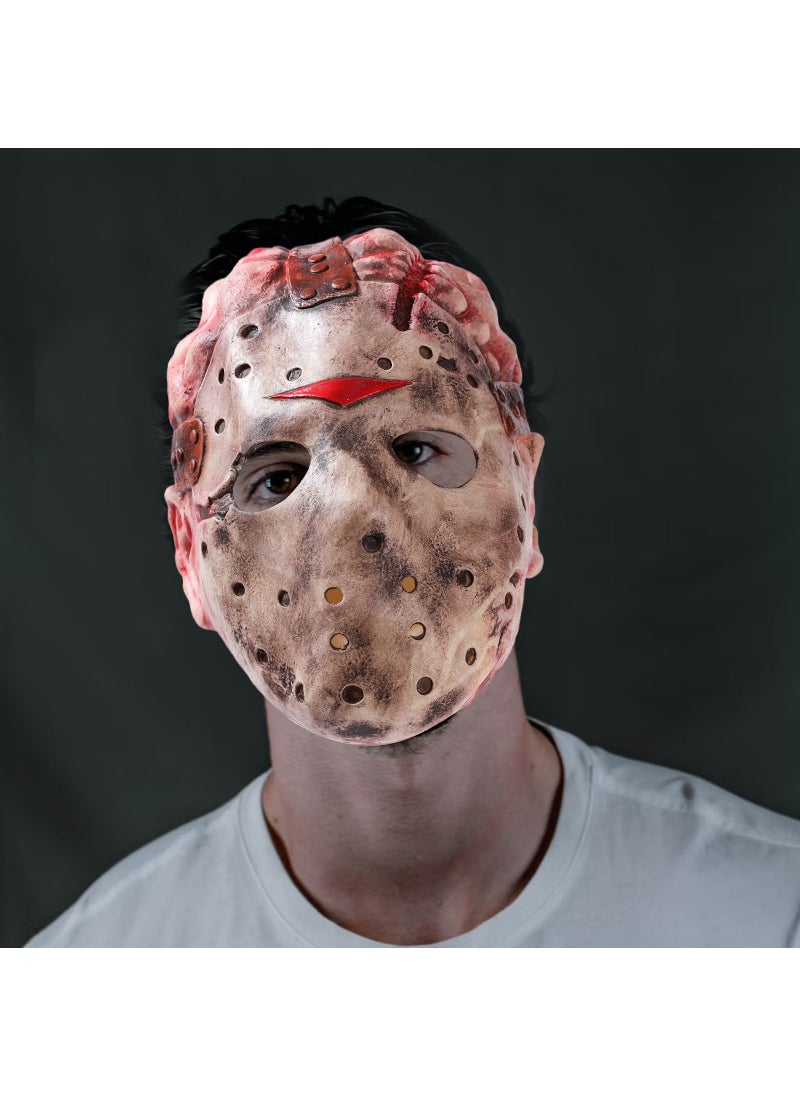 Halloween Jason Vs Mask Latex Party Prop