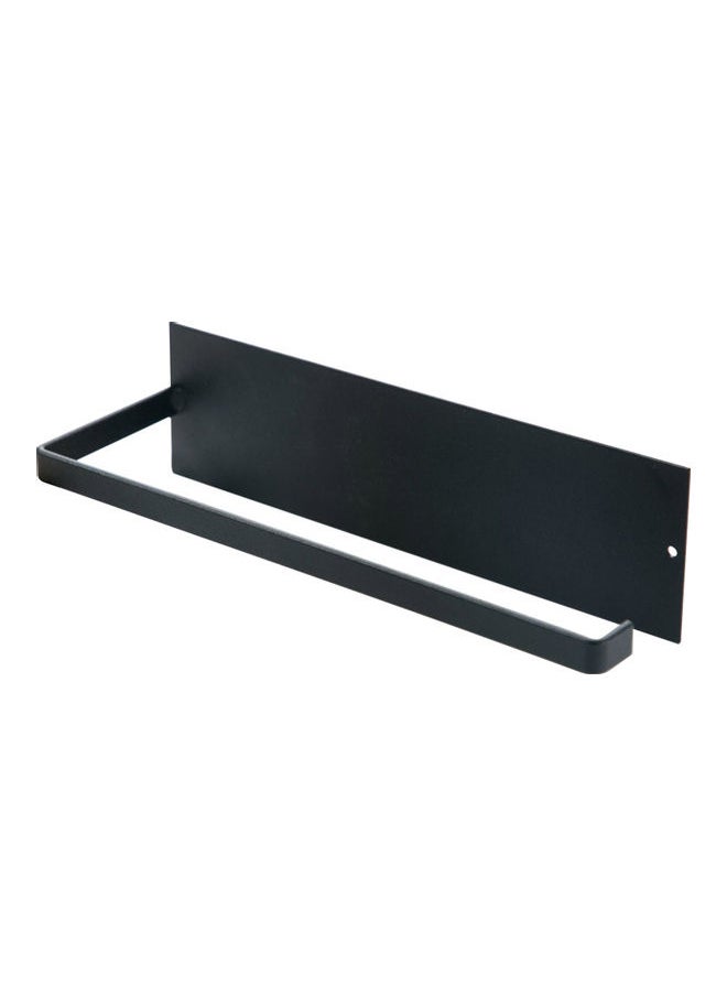 Paper Towel Holder Black 28.00x7.00x9.00cm