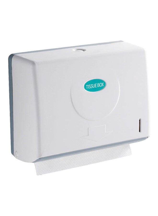 Paper Towel Dispenser White 27.00x9.00x26.00cm