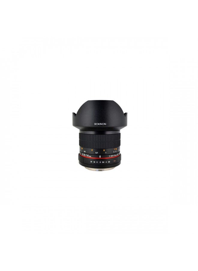 Rokinon FE14M-C 14mm F2.8 Ultra Wide Lens for Canon (Black)