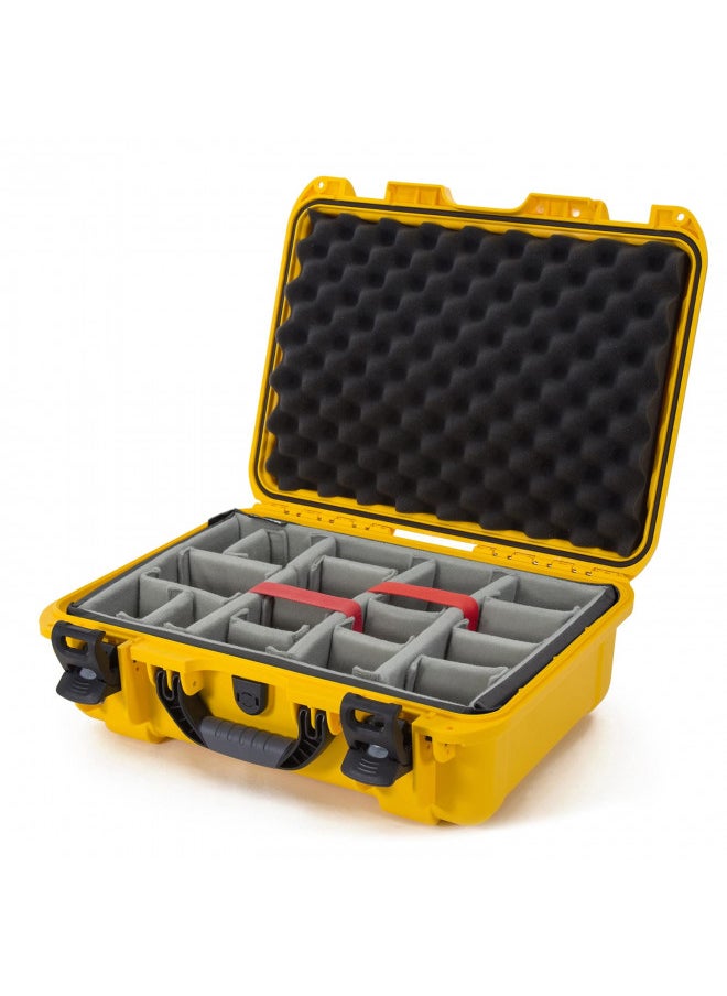 Nanuk 925 Waterproof Hard Case with Padded Dividers - Yellow