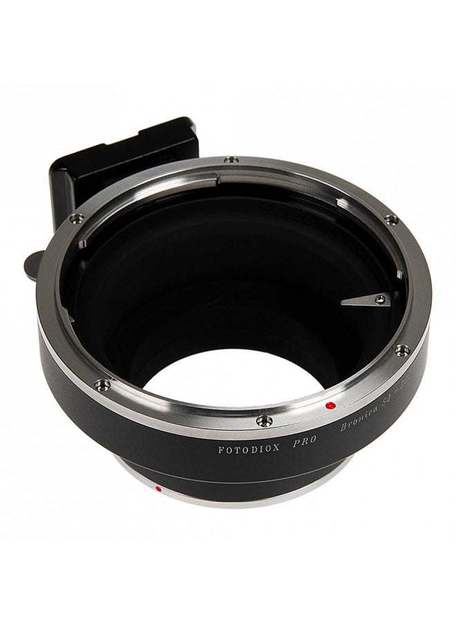 Fotodiox Pro Lens Mount Adapter - Bronica SQ (SQ-A, SQ-Am, SQ-Ai, SQ-B) Lens to Canon EOS (EF, EF-S) Camera Body