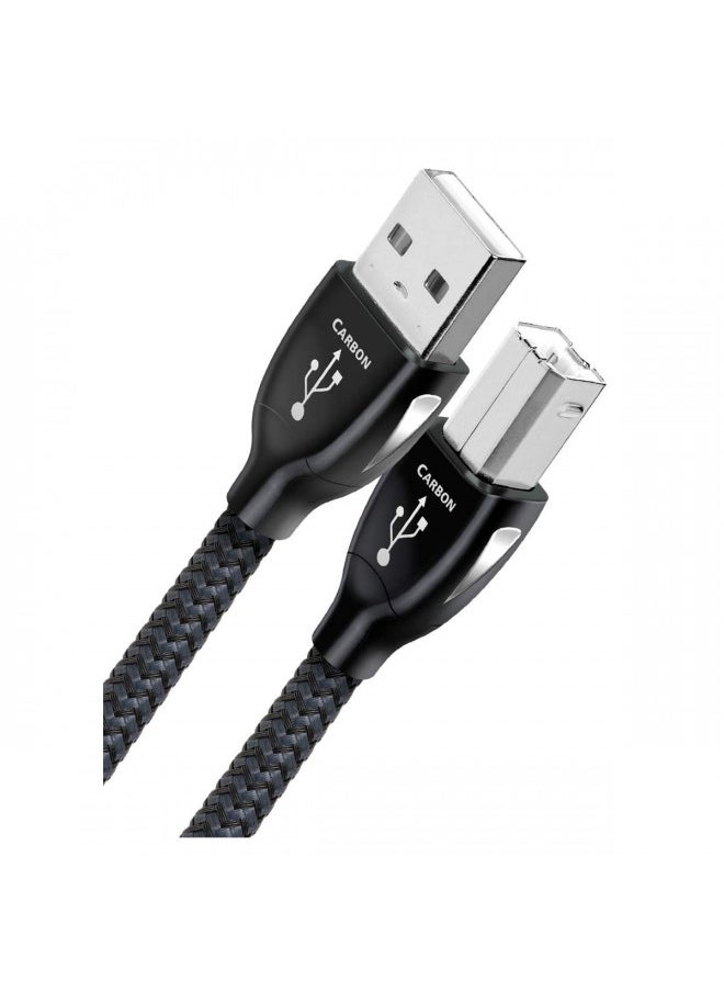 AudioQuest Carbon USB 2.0 Cable, Type A to B, 1.5m (5.0 ft.)