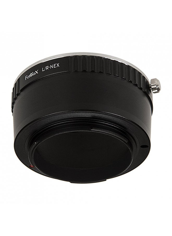 Fotodiox Lens Mount Adapter, Leica R, Lens to Sony Alpha NEX E-mount Camera, fits Sony NEX-3, NEX-5, NEX-5N, NEX-7, NEX-7N, NEX-C3, NEX-F3, Sony Camcorder NEX-VG10, VG20, FS-100, FS-700, fits Leica R, Rom, One-Cam, Two-Cam, and Three-Cam lenses