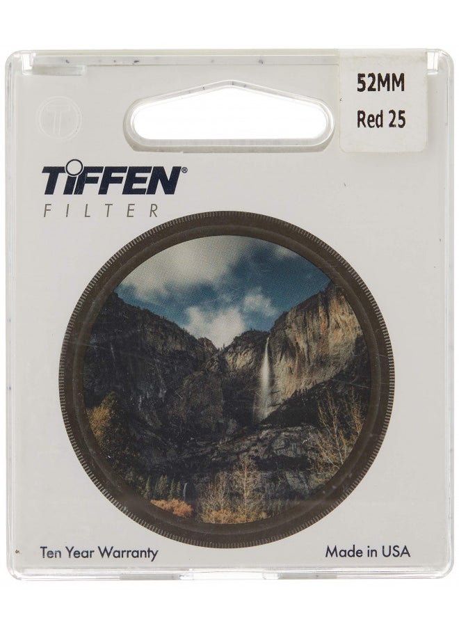 Tiffen 52mm 25 Filter (Red)