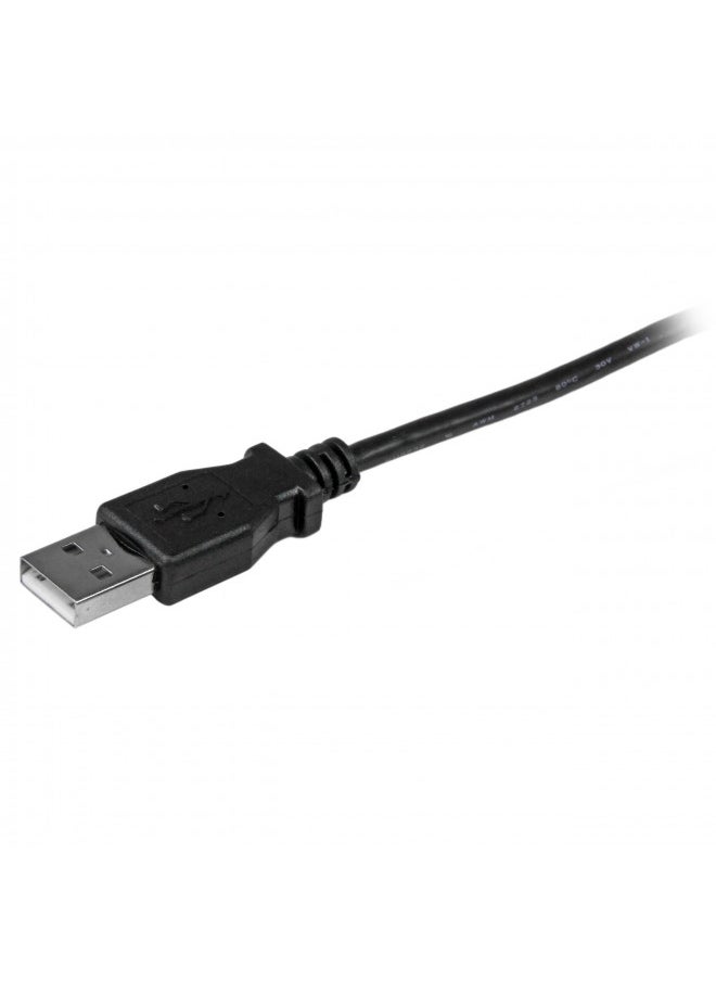 StarTech.com 1 ft. (0.3 m) USB to Micro USB Cable - USB 2.0 A to Micro B - Black - Micro USB Cable (UUSBHAUB1)