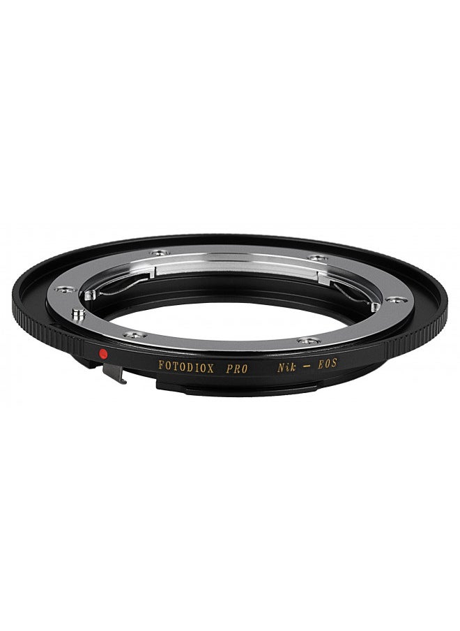 Fotodiox PRO Lens Adapter Compatible with Nikon F-Mount Lenses on Canon EOS EF/EF-S Cameras