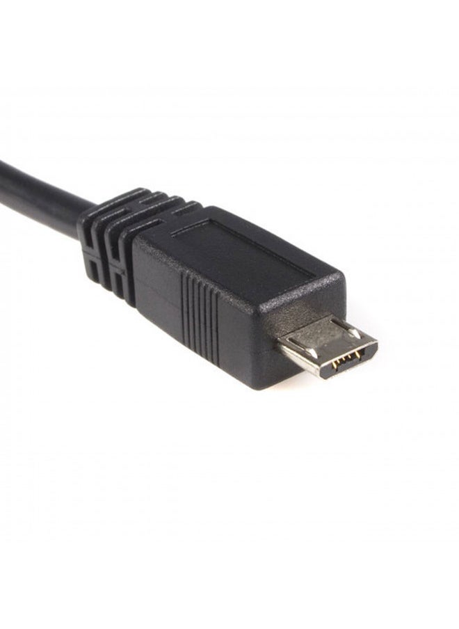 StarTech.com 10 ft. (3 m) USB to Micro USB Cable - USB 2.0 A to Micro B - Black - Micro USB Cable (UUSBHAUB10)