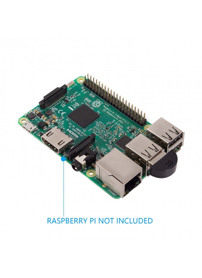 SunFounder USB 2.0 Mini Microphone for Raspberry Pi 4 Model B, Module 3B+, 3B 2 Module B & RPi 1 Model B+/B Laptop Desktop PCs Skype VOIP Voice Recognition Software