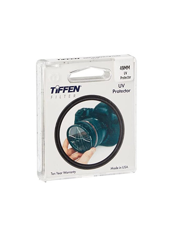 Tiffen 49UVP 49mm UV Protection Camera Lens Filter , Black