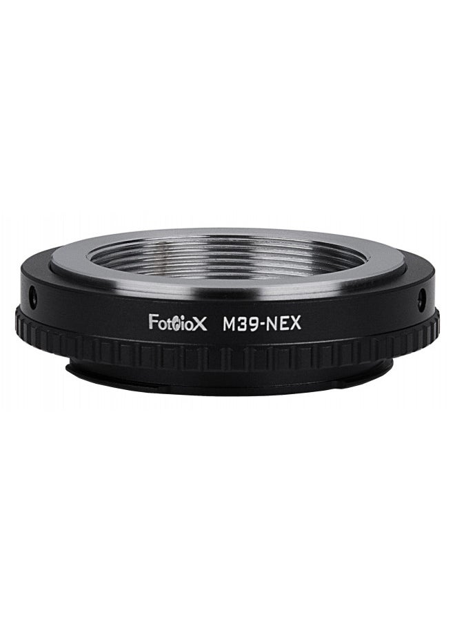 Fotodiox Lens Mount Adapter Compatible with M39 / L39 Russian and Leica Screw Mount Lenses to Sony E-Mount Cameras