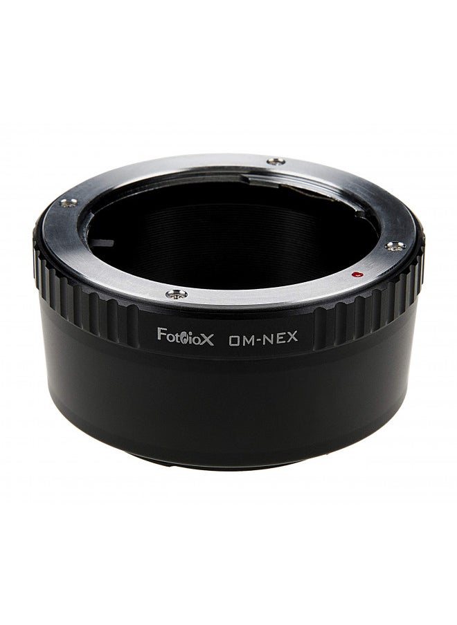 Fotodiox Lens Mount Adapter, Olympus OM Zuiko Lens to Sony Alpha Nex E-Mount Camera Adapter